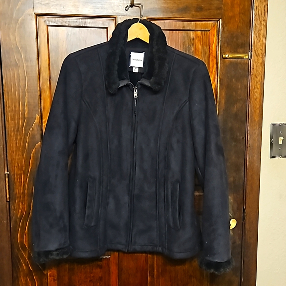 Croft and Barrow black coat